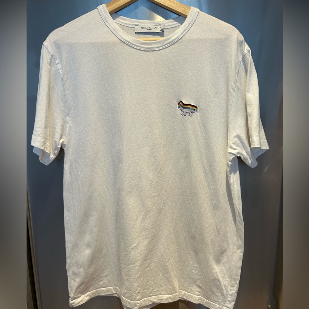 Maison Kitsune Tricolor Fox t-shirt